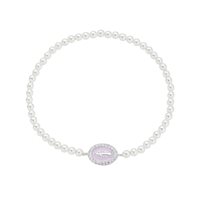 Bracciale Amen Donna Miracolosa in Argento Perla BRELPE30SWBROZ - BRELPE30SWBROZ